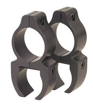 Leupold Scope Rings Leupold  Leupold 2-Piece Rifleman Detachable See-Thru Rings. 22 Rimfire 3/8" Grooves Matte