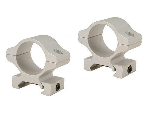 Leupold Scope Rings Leupold  Leupold 2-Piece Rifleman Detachable Weaver-Style Aluminum Rings - 1" Medium Silver