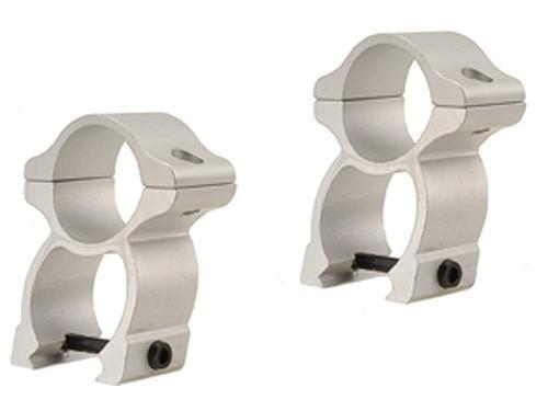 Leupold Scope Rings Leupold  Leupold 2-Piece Rifleman Detachable Weaver-Style See-Thru Aluminum Rings 1" High Silver