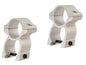 Leupold Scope Rings Leupold  Leupold 2-Piece Rifleman Detachable Weaver-Style See-Thru Aluminum Rings 1" High Silver