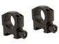 Leupold Scope Rings Leupold  Leupold 2-Piece Mark 4 Aluminum Scope Rings 1" Medium Matte