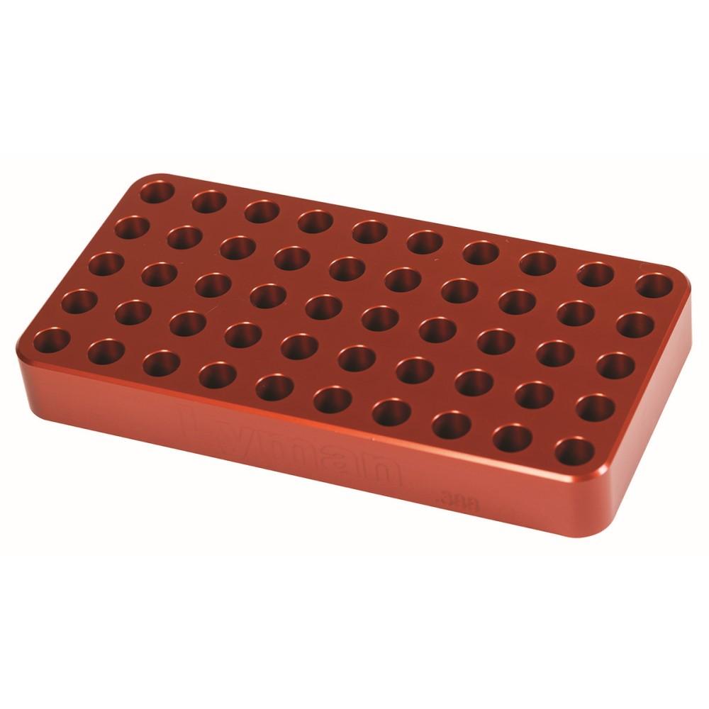 Lyman Storage Lyman Lyman Anodized Aluminum Loading Block .388 Hole Size for Small Rifles
