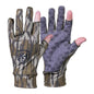 Moultrie Gloves Moultrie Knight & Hale Run N' Gun Gloves One Size Mossy Oak Original Bottomland
