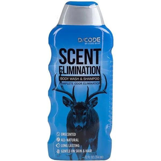 Moultrie Hygiene Products Moultrie Code Blue Scent Elimination Body Wash & Shampoo 12 oz Bottle