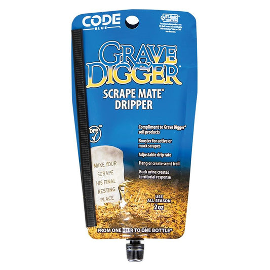 Moultrie Scent Attractants Moultrie Code Blue Grave Digger Scrape Mate Dripper