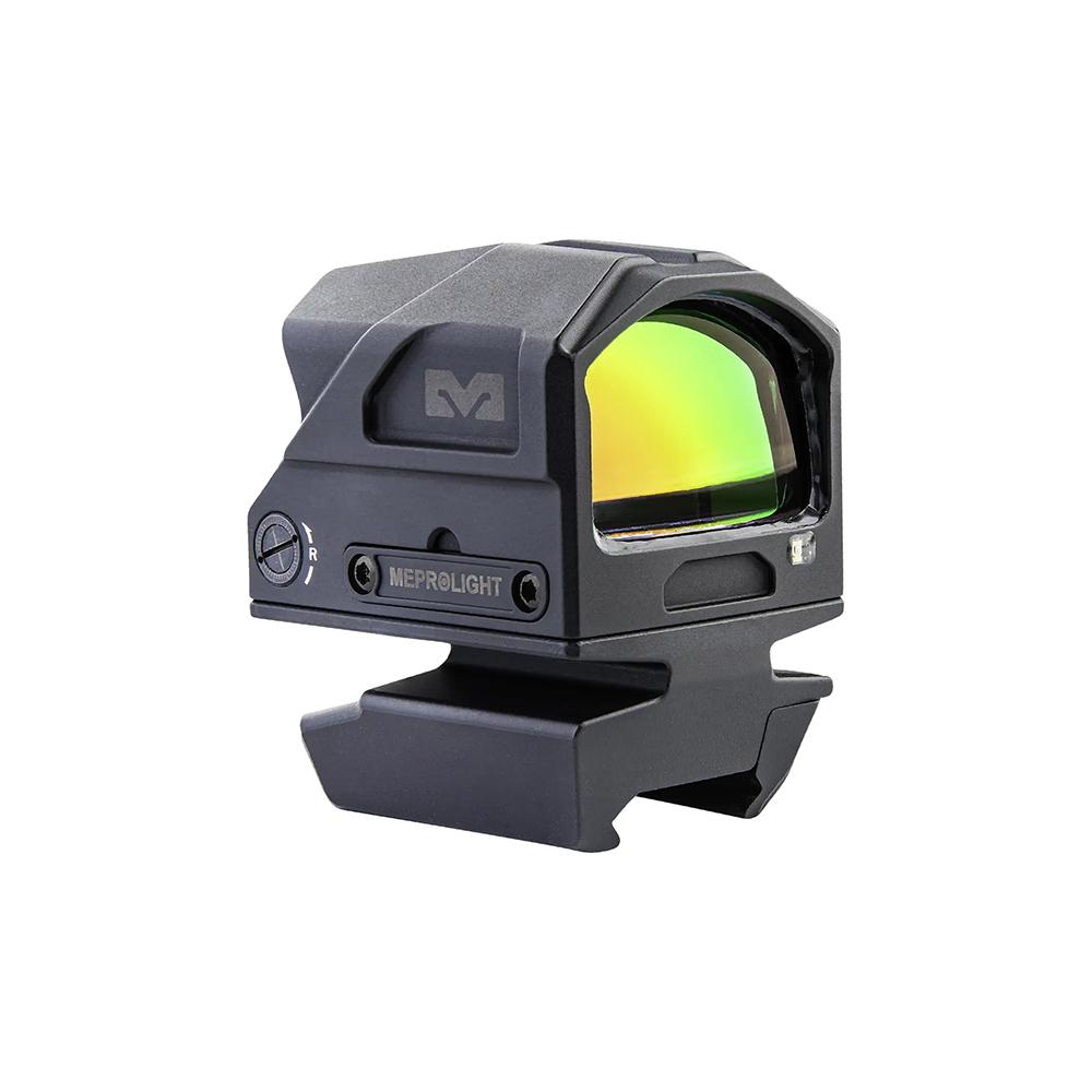 Meprolight Sights Reflex Meprolight Sights Mepro MCO PRO Closed Emitter Carbine Optic Red Dot Red 3 Segment 2/68 MOA Speed Ring Black
