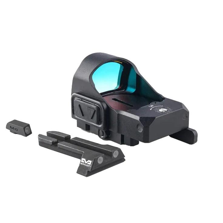 Meprolight Sights Reflex Meprolight Sights Meprolight MicroRDS Red Dot Kit with QD Adaptor and Backup Day/Night Sights