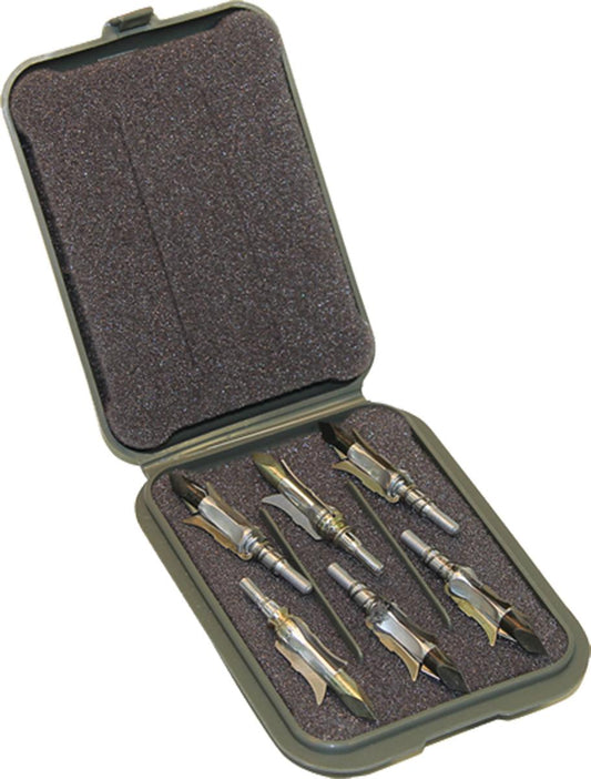 MTM Broadheads Field &amp; Specialty Points MTM Mechanical Broadhead Case Army Green