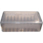 MTM Ammo Boxes MTM .38/.357 Mag 50-Round Slip Top Handgun Ammo Box Smoke