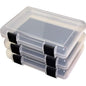 MTM Ammo Boxes MTM In-Safe Storage Case 12" Clear 3/ct