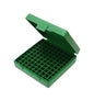 MTM Ammo Boxes MTM 100rd Flip Top Ammunition Box for 9mm Luger 380 Auto Green