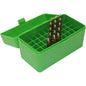 MTM Ammo Boxes MTM Case-Gard R-50 Series Rifle Ammo Box 223/.270 WSSM/.460/500 S&W 50 Rounds Green