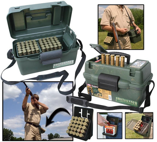 MTM Ammo Boxes MTM Shotgun Hunter Box 12 Gauge Wild Camo