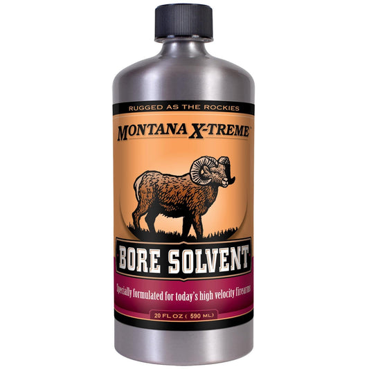 Montana X-Treme Gun Oils &amp; Gun Cleaning Solvents Montana X-Treme Montana X-Treme Bore Solvent 20 oz Bottle