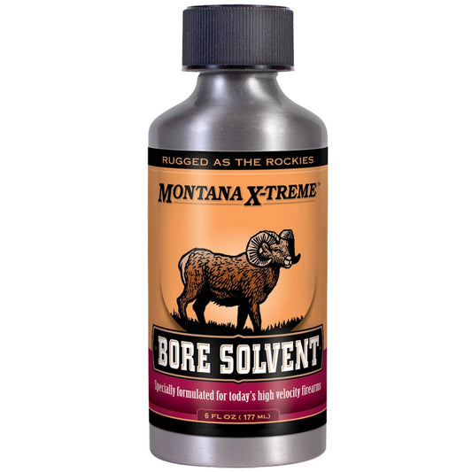 Montana X-Treme Gun Oils &amp; Gun Cleaning Solvents Montana X-Treme Montana X-Treme Bore Solvent 6 oz Bottle
