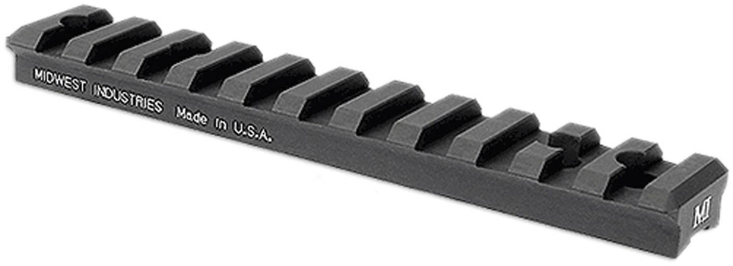 Midwest Industries Scope Bases &amp; Mounts Midwest Industries Midwest Rail Mount - Ruger 10/22 Black