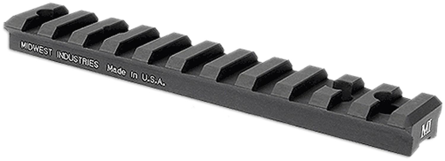 Midwest Industries Scope Bases &amp; Mounts Midwest Industries Midwest Rail Mount - Ruger 10/22 Black