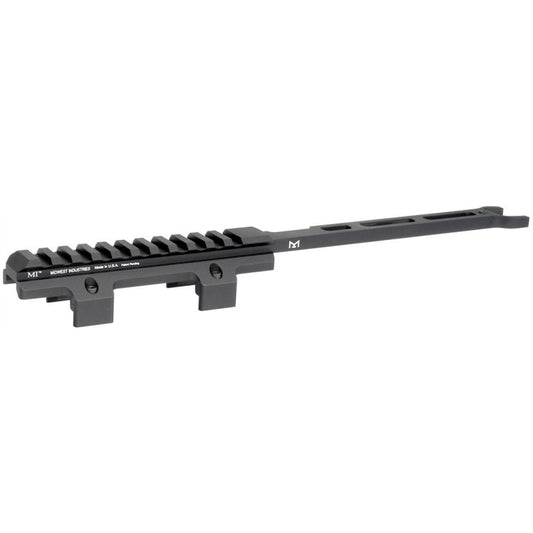 Midwest Industries Scope Bases &amp; Mounts Midwest Industries Midwest Industries HK MP5 Picatinny Top Rail MLOK Black