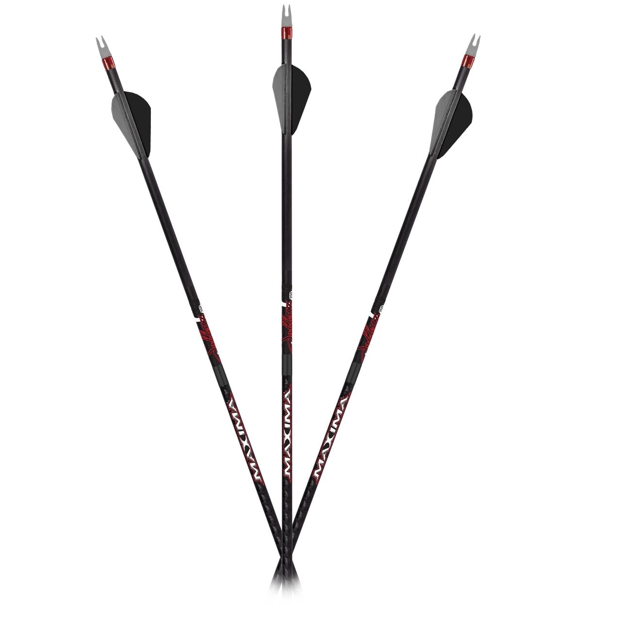Feradyne Outdoors Arrows|Hunting Feradyne Outdoors Carbon Express Maxima Sable RZ 400 Hunting Arrows - 12/pk
