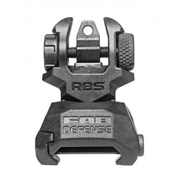 FAB DEFENSE Rifle Sights Fab Defense Rear Polymer Flip-up Sight - Black