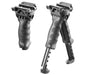 FAB DEFENSE Bipods FAB DEFENSE Mako Group Tactical Pivoting QR Vertical Foregrips with Integrated Adjustable Bipod
