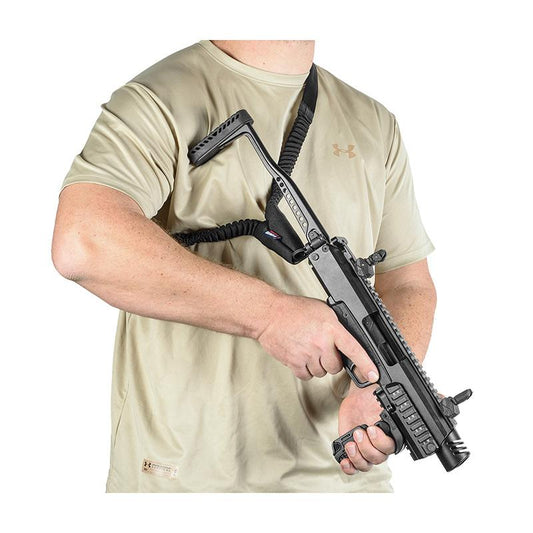 FAB DEFENSE Slings Fab Defense Tactical Single Point Bungee Sling Black
