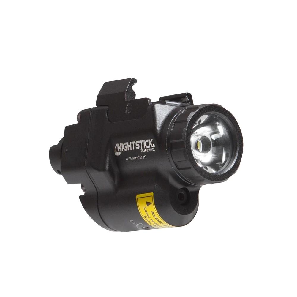 Bayco Products dba NightStick Gun Parts|Handgun Lights Bayco Products dba NightStick NightstickSubcompact Weapon Mounted Light with Green Laser for Sig P365 Black