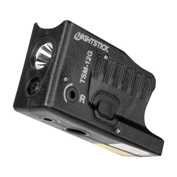 Bayco Products dba NightStick Handgun Lights Bayco Products dba NightStick Nightstick Subcompact Weapon Light With Green Laser for Glock Models G26/G27/G33/G39