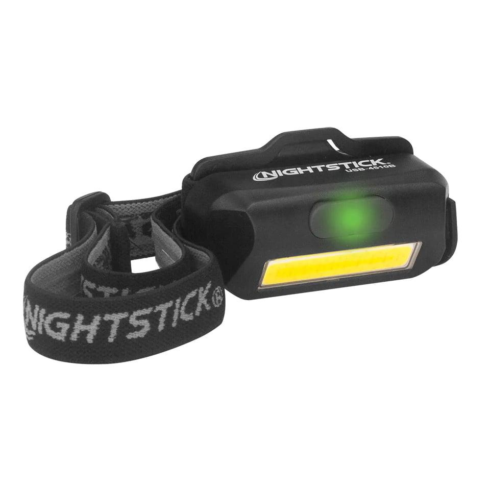 Bayco Products dba NightStick Headlamps Bayco Products dba NightStick Nightstick Multi-Flood USB Headlamp 250 Lumens Black with Brim Clip