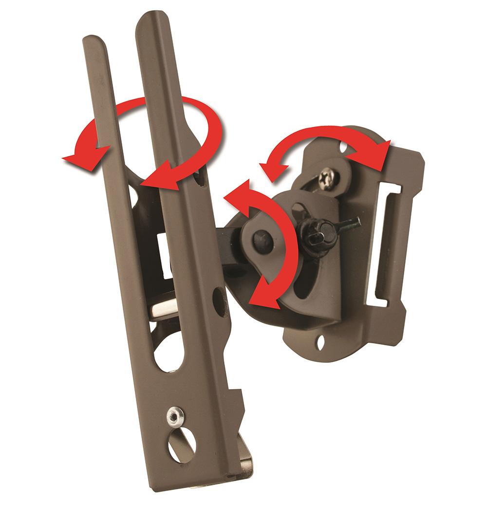 Cuddeback Trail Camera Accessories Cuddeback Cuddeback Genius Pan Tilt Lock (PTL) Mount includes Universal Adapter and Mounting Screws
