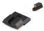 Night Fision LLC Night Sights Night Fision LLC Perfect Dot NS Set With Orange Front + Square Blk Rear for CZ-USA P-07 & P-09