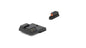 Night Fision LLC Night Sights Night Fision LLC Perfect Dot NS SetWith Orange Front + U Blk Rear for CZ-USA P-10 C