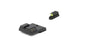 Night Fision LLC Night Sights Night Fision LLC Perfect Dot NS SetWith Yellow Front + U Blk Rear for CZ-USA P-10 C