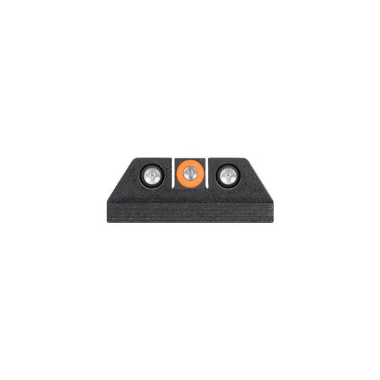 Night Fision LLC Night Sights Night Fision LLC Night Fision Night Sight Set Orange Front Square Notch Rear for FN 509