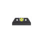 Night Fision LLC Night Sights Night Fision LLC Night Fision Night Sight Set Yellow Front Square Notch Rear for FN 509