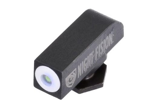 Night Fision LLC Optics|Night Sights Night Fision LLC Perfect Dot Front Night Sight Only White/Green Tritium for Glock