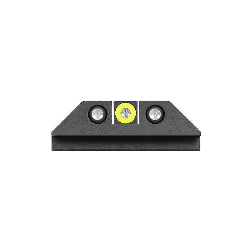 Night Fision LLC Night Sights Night Fision LLC Night Fision Tritium Night Sight Set Yellow Front Black Back for Glock