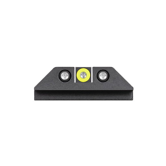 Night Fision LLC Night Sights Night Fision LLC Night Fision Tritium Night Sight Set Yellow Front Black Back for Glock