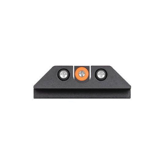 Night Fision LLC Night Sights Night Fision LLC Night Fision Tritium Night Sight Set Orange Front Black U-Notch Back for Glock