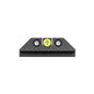 Night Fision LLC Night Sights Night Fision LLC Night Fision Tritium Night Sight Set Yellow Front Black U-Notch Back for Glock