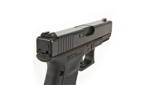 Night Fision LLC Night Sights Night Fision LLC Perfect Dot Off Student Gun Accur8 NS Set With Org Frnt+Blk Sq for Glk 17-39