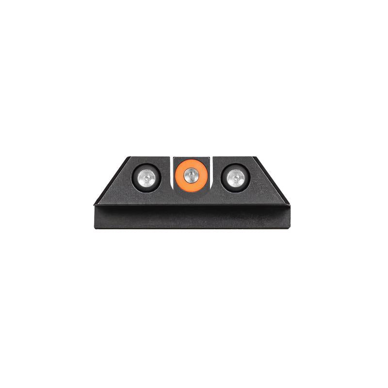 Night Fision LLC Night Sights Night Fision LLC Night Fision Night Sight Set Orange Front Black U-Notch Back for Glock