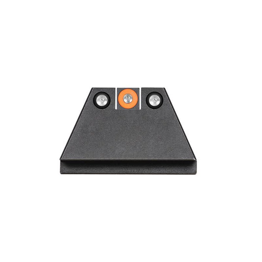 Night Fision LLC Suppressor Height Sights Night Fision LLC Night Fision Suppressor Height Night Sight Set Orange Front Black Back for Glock