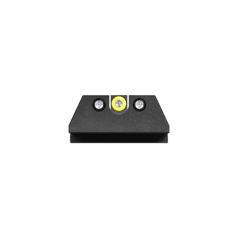 Night Fision LLC Night Sights Night Fision LLC Night Fision Night Sight Set Yellow Front Black U-Notch Back for HK