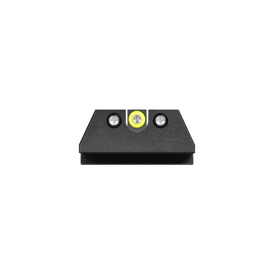 Night Fision LLC Night Sights Night Fision LLC Night Fision Night Sight Set Yellow Front Black U-Notch Back for HK
