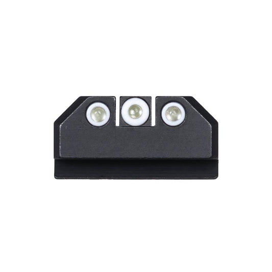 Night Fision LLC Night Sights Night Fision LLC Night Fision Night Sight Set White Front White Back for Ruger Max 9