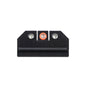 Night Fision LLC Suppressor Height Sights Night Fision LLC Night Fision Optics Ready Stealth Night Sight Set Orange Front Black Back for Ruger Max 9