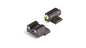 Night Fision LLC Night Sights Night Fision LLC Perfect Dot NS Set With Yellow Front + Black Square Rear Fits Springfield XD