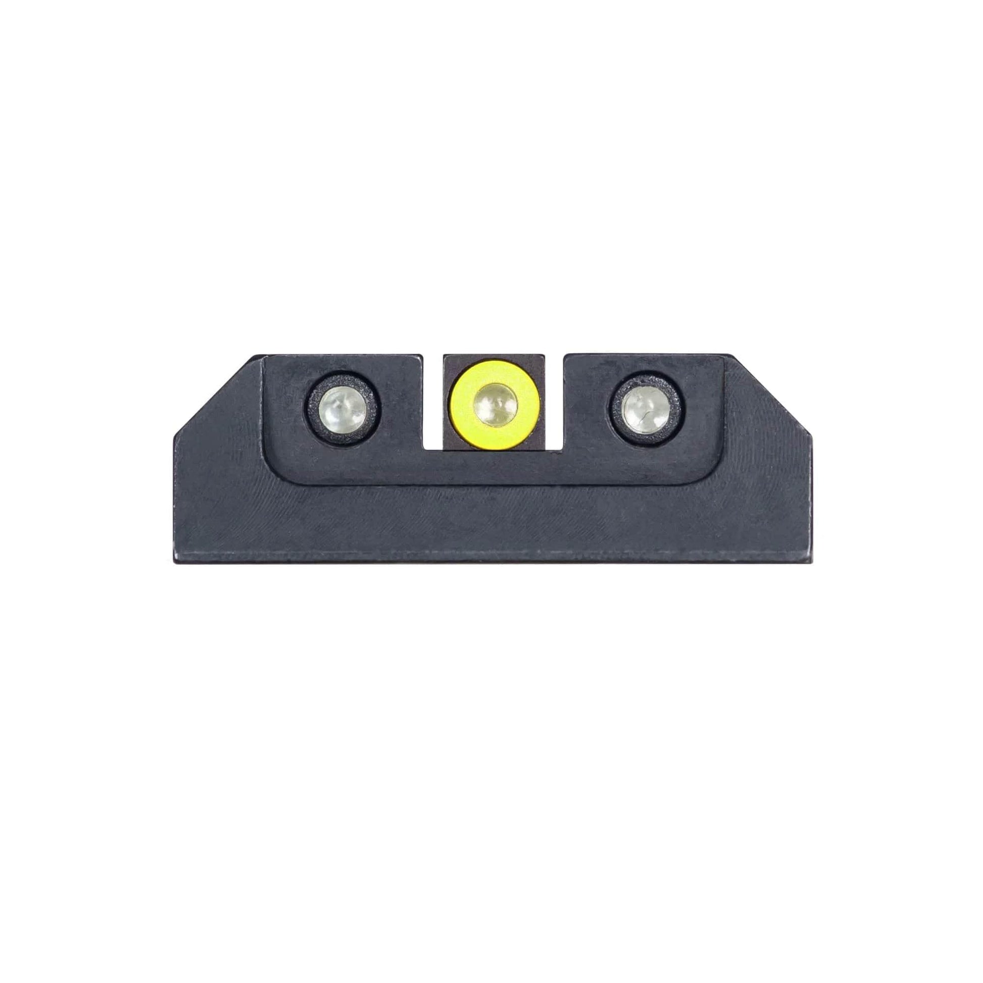 Night Fision LLC Night Sights Night Fision LLC Night Fision Night Sight Set Yellow Front Black Back for Taurus