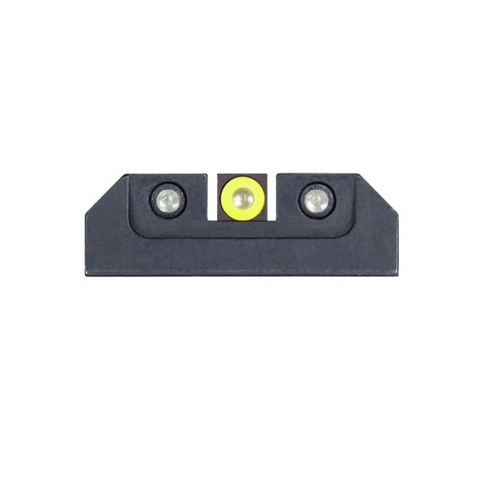 Night Fision LLC Night Sights Night Fision LLC Night Fision Night Sight Set Yellow Front Black Back for Taurus